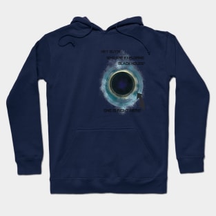 hole in chest Hoodie